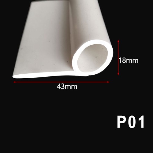 Silikonkautschuk P-strip Hochtemperaturbeständiges Ofendichtband Breit 20mm~60mm - Bild 4 von 51