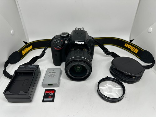 New ListingNikon D3400 24.2Mp Digital Slr Dslr Camera w/ Af-P Dx 18-55mm 3.5-5.6G Vr Lens