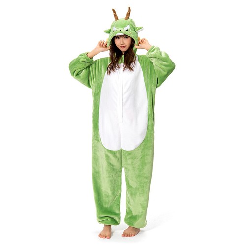 Autumn Winter Unisex Adult Kigurumi Animal Cosplay Pajamas Onesie12 Costume - Picture 2 of 69