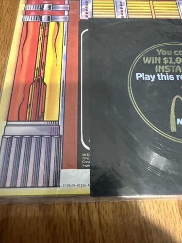 McDONALD'S $1 MILLION MENU SONG PROMO ADVERTISEMENT RECORD 1989 VINYL RECORD NEW - Picture 3 of 5