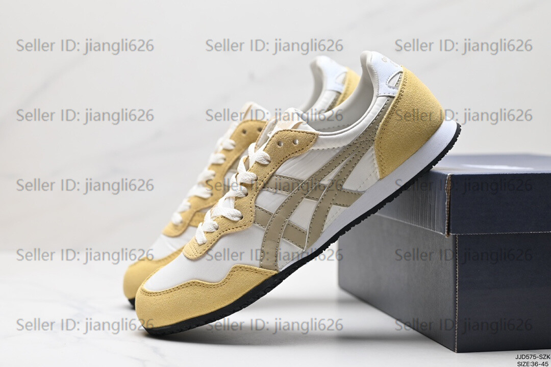 NEW Onitsuka Tiger Serrano 1183B400-753 Yellow/Beige Sneaker Men's