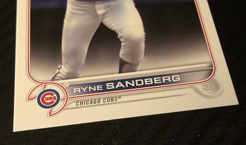 Ryne Sandberg 2022 Topps Series 2 SP Image Variation #466 CHICAGO CUBS HOF ⚾ - Bild 3 von 6