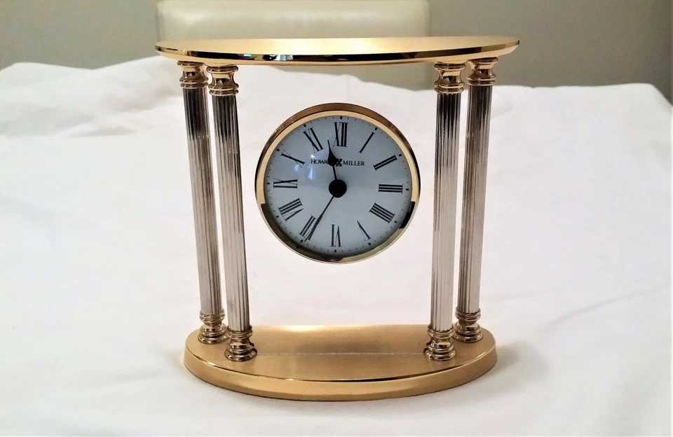 Howard Miller Quartz Table Clock with Case Brand New (645217) - Image 4 of 4