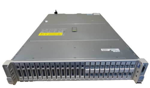 Cisco UCS C240 M5 24 x SFF BE7000M, Gold 6132, 32GB, 12G Raid, 2 x 480GB SSD - Bild 1 von 3