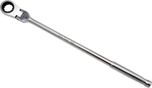 Astro Tools 78218 Extra-Long Flex Head Ratchet Wrench for 1/2" Nano Sockets -NEW