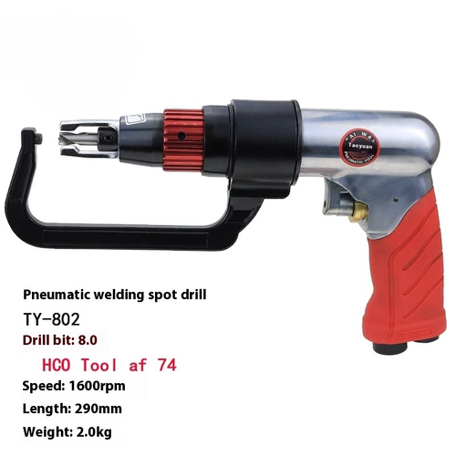Pneumatic Tools Air Tools Car Welding Spot Weld Drill W/Hook Eraser - Picture 8 of 12