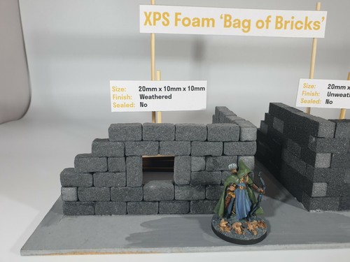 XPS Foam Bricks for wargaming and crafting - WARHAMMER/D&D - terrain building - Picture 23 of 32