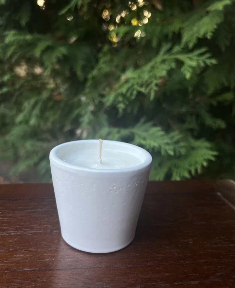 12x Wholesale Mini Terracotta Pot Containers For Candle, Bulk Candle White Pot - Image 3 of 4