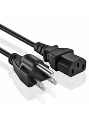 10-LOT USA Standard AC Power Cord Cable Desktop Monitor Computer PC 6ft IEC320