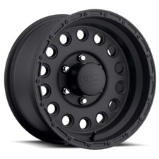 15x10 -47 Raceline 887B Rockcrusher 5x114.3 Satin Black Wheels (Set of 4)