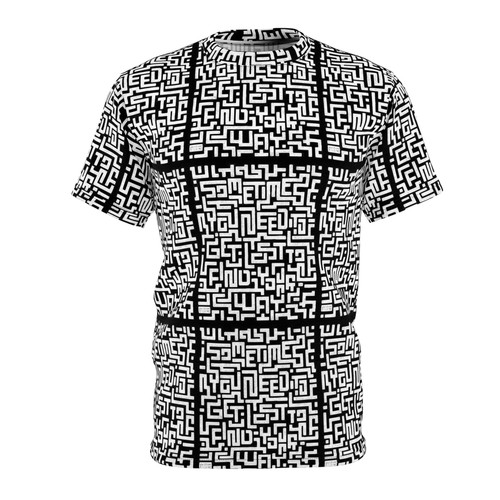 Unisex T-Shirt Hidden Message (Manchmal muss man sich verirren, um seinen Weg zu finden) - Bild 2 von 5