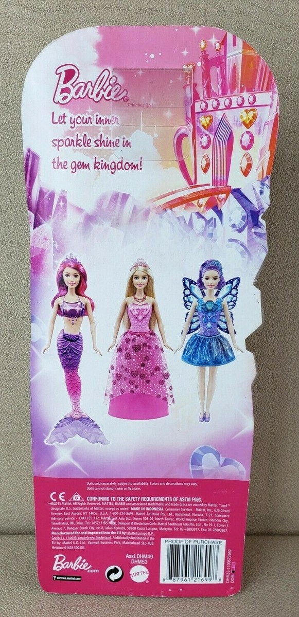Barbie様 リクエスト 3点 まとめ商品 Barbie Fairytale Mix N Match Mermaid Butterfly Princess 3