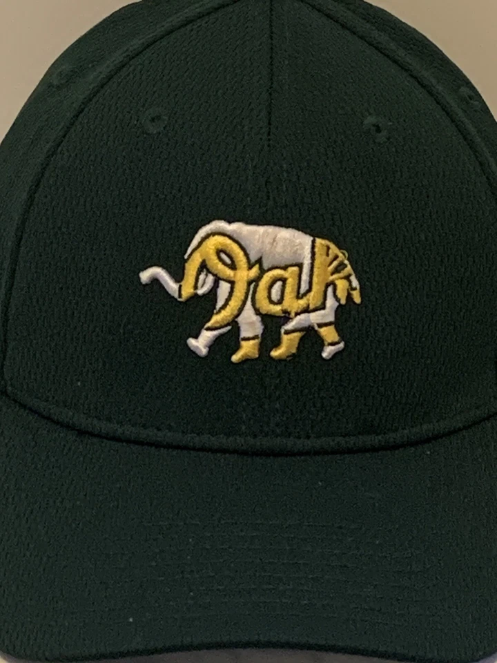 Youth Oakland A’s New Era Spring Training Batting Practice Flex Hat 39THIRTY - Imagem 2 de 4
