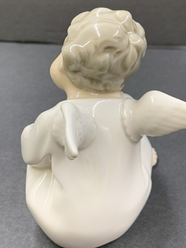 LLADRO FIGURINE ANGEL THINKING 4539- On Sale! - Picture 6 of 10
