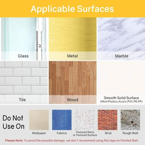 3M VHB Acrylic Double Sided Strong Adhesive Mounting Tape 5925 1"inch x 16 feet - Picture 5 of 6