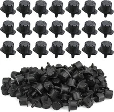 100Pcs Drip Irrigation Emitters,Adjustable Irrigation Drippers Sprinklers,1/4 In