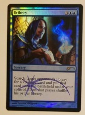 Bribery - Rare FOIL Promo NM - Judge Promo