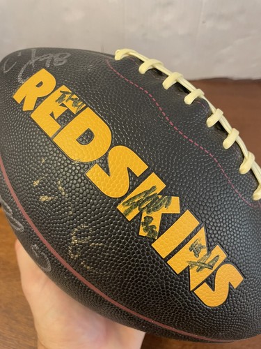NFL Washington Redskins Autographed Football, Multiple Signatures *D - Picture 10 of 15
