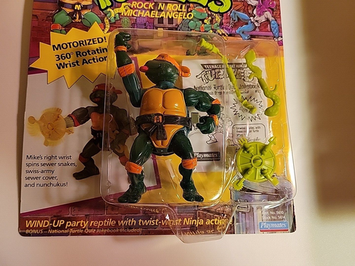 TMNT Teenage Mutant Ninja Turtles Wacky Action Figuren 4er Set NEU - Bild 5 von 24