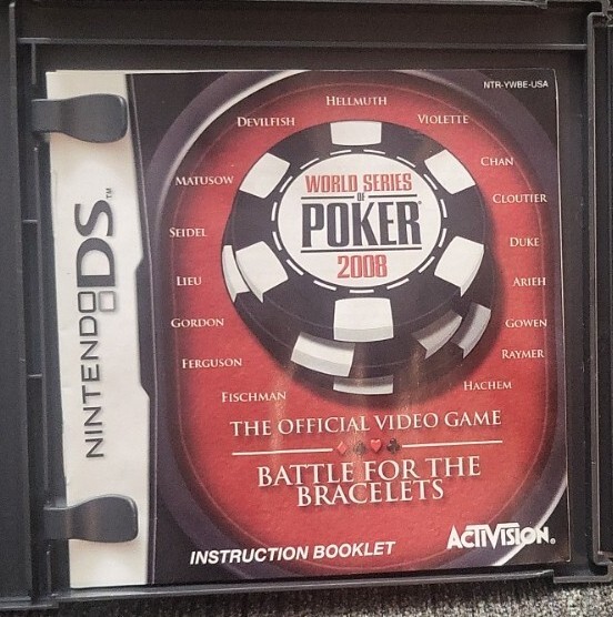 (未使用･未開封品)　World Series of Poker 2008 / Game sdt40b8 World Series of Poker 2008: Battle for the Bracelets
