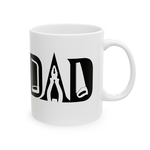 Taza de café personalizada papá arreglarlo papá herramientas regalos día del padre su cumpleaños papá - Imagen 3 de 7