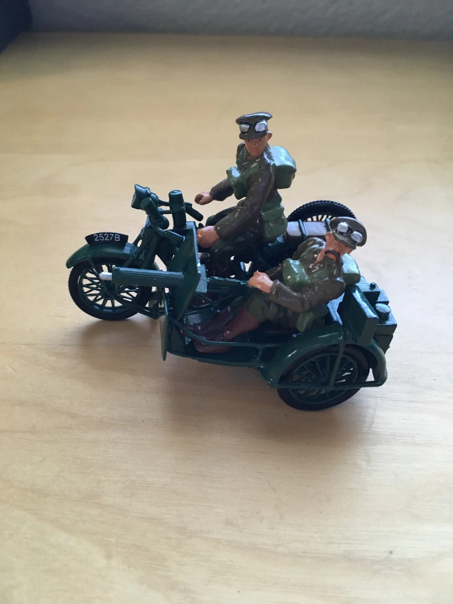 BRITAINS DEETAIL WWII German Moto BMW et pilote - Manque le fusil | UK