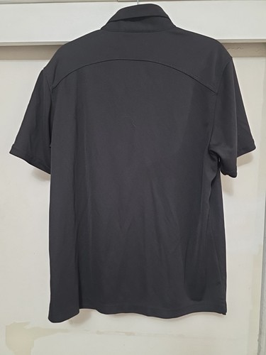 Ministry of Supply Performance APOLLO Jet Black Short Sleeve Golf/Polo Shirt XL - Picture 5 of 11