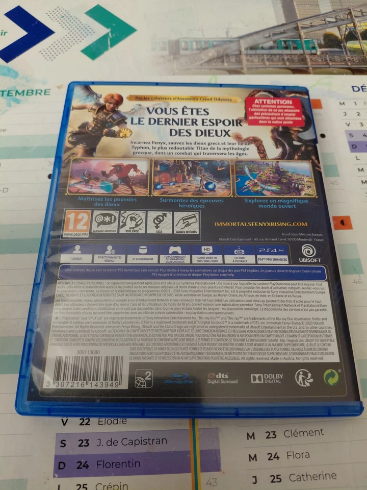 Immortals Fenyx Rising PS4 PAL FR Sony PlayStation 4, photo 2 sur 3