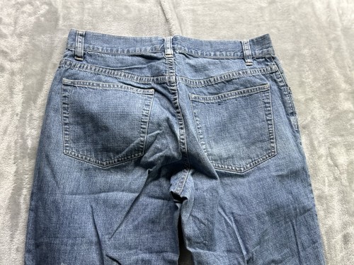 Calvin Klein Jeans Y2K Capri Cropped Floral Cute Womens Sz 6 Blue Denim Short - Picture 7 of 14