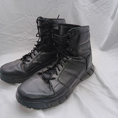 Botas tácticas de combate Oakley Light Assault para hombre de cuero negro talla 10 EE. UU. - Imagen 2 de 13