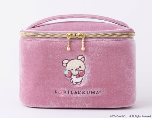 Korilakkuma embroidered dresser pouch BOOK (Takarajimasha brand mook) - Picture 3 of 9