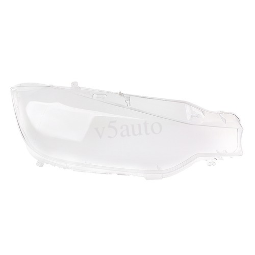 2x Clear Headlight Headlamp Lens Cover Replacement For BMW 3 Series F30 F31 F35 - Picture 8 of 9