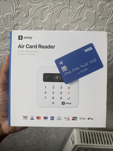Sumup Air Mobile Card Reader - Credit & Debit Card, Apple & Google Pay