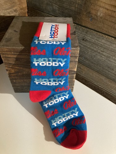 NEU Hotty Toddy Ole Miss Socken University of Mississippi Geschenk College Kiffin Neu mit Etikett - Bild 1 von 4
