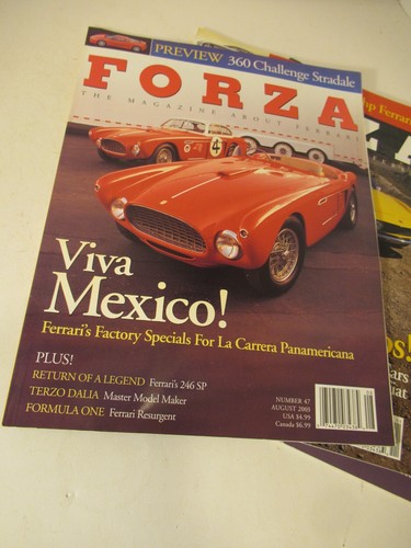 Vintage Lot 8 Forza Ferrari Magazine Full Year 2003 # 43,44,45,46,47,48,49,50 - Picture 7 of 11