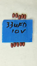 10  33ufd Tantalum Capacitor, 10V 2 Pin Radial Dipped Tantalum Capacitors