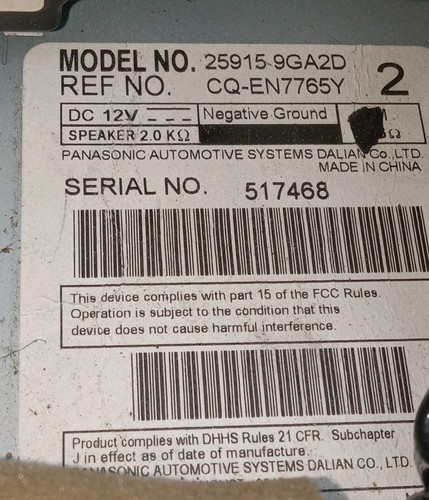 08-15 Nissan Armada QX56 Center Dash Bezel 4x4 Climate Control BOSE Radio OEM - Picture 7 of 12