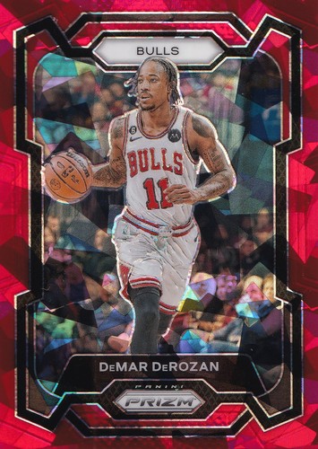 2023-24 Panini Prizm #36 DeMar DeRozan Prizms Red Ice
