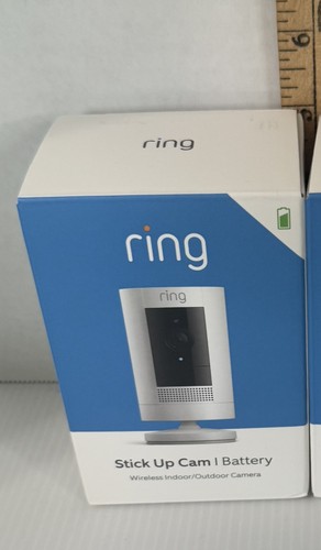 Ring Stick Up Cam Battery Wireless Outdoor/Indoor Camera White New 840268905552 - Picture 10 of 10