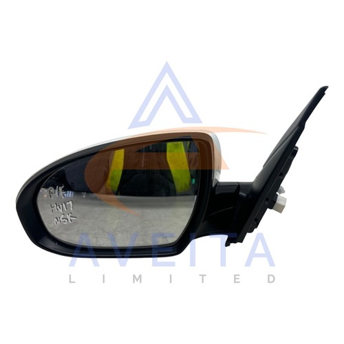 HYUNDAI Tucson 15-20 Wing Mirror Left Side Power Fold WHITE PYW 87610D7270 - 第 2/9 張圖片