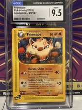 CGC Mint 9.5 Pokémon TCG Primeape (2003) Aquapolis - 29/147