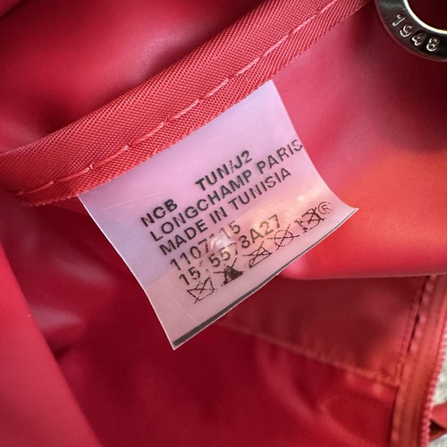 Sac fourre-tout Longchamp Le Pliage néo rouge - Photo 13/15