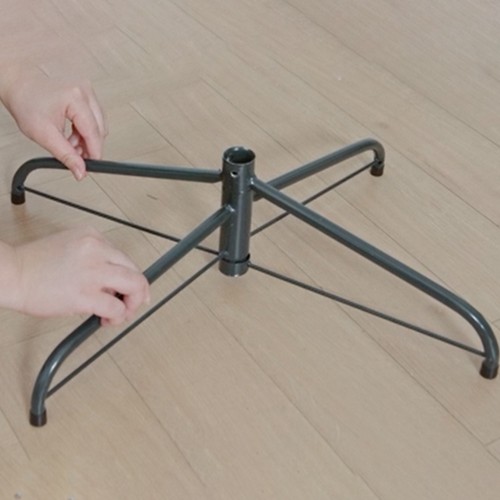 6-6.5 FT Christmas Tree Stand Metal Iron Holder Base Christmas Home Decoration - Picture 2 of 6