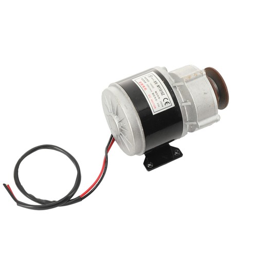 Riduzione Ingranaggi Motore Spazzolato Motore Elettrico Motoriduttore con Puleggia Cinghia 12VDC 250W - Foto 7 di 12