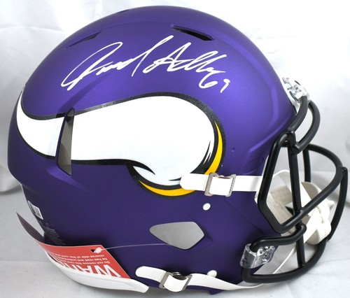 Jared Allen Signed Minnesota Vikings F/S Speed Authentic Helmet - Beckett W Holo - Picture 1 of 5