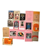 Lot of 16 Vintage Craft & Sewing Patterns + Tracing Paper & Gold Leaf Sheets…
