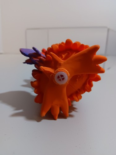 Rooney il gallo gomma non un pollo giocattolo Fidget Lanco 6" pollici nuovo! Squeeks - Foto 5 di 6