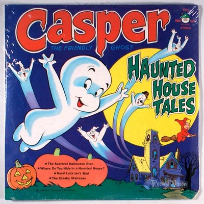Casper - Haunted House Tales (1973) [SEALED] Vinyl LP   Halloween Friendly Ghost