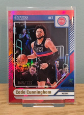 2024-25 Panini Donruss Cade Cunningham #174 Red Stars /125
