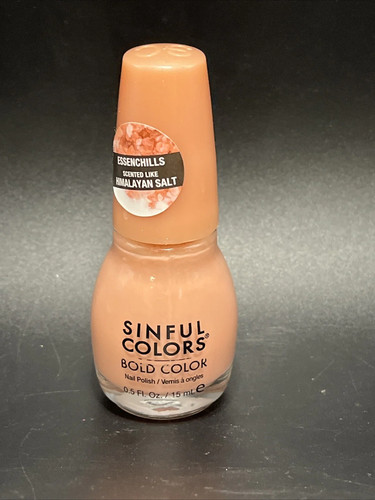 Sinful Colors Essenchills Bold Color Nail Polish, #2737 - Salt Bath Babe - Picture 1 of 4